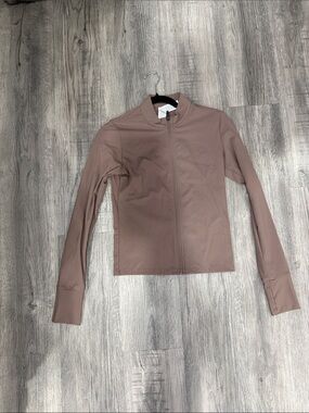 Oner Active Mauve Full-Zip Athletic Jacket